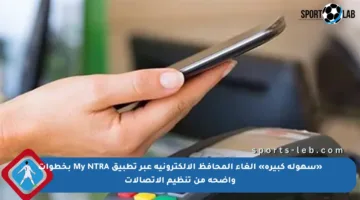 «سهولة كبيرة» إلغاء المحافظ الإلكترونية عبر تطبيق My NTRA بخطوات واضحة من تنظيم الاتصالات